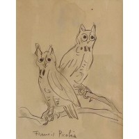 Défiscaliser avec les lithographies de Francis PICABIA - Les chouettes