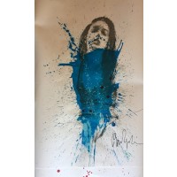 Défiscaliser avec les œuvres de Philippe PASQUA - Femme bleue