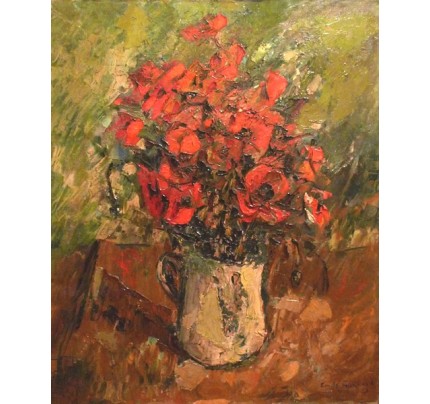 Emile COMPARD, coquelicots