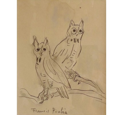 Francis PICABIA, les chouettes