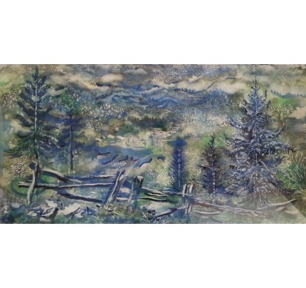 Georges GROSZ, forêt