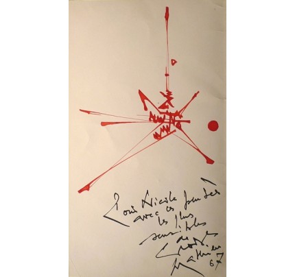 Georges MATHIEU, peinture