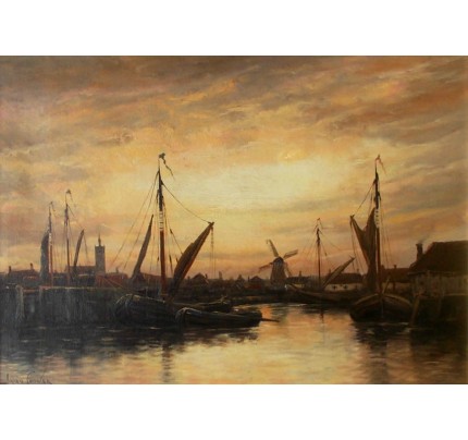Johannes Hermanus KOEKKOEK, port de pêche