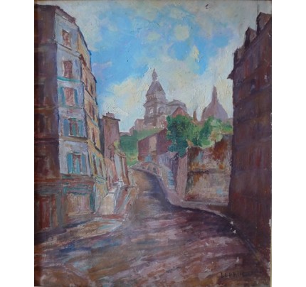 Marcel LEPRIN, rues de village