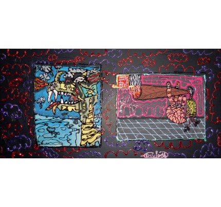 Robert COMBAS, dragon et cigare