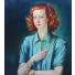 Pavel MAK, femme rousse, Peinture
