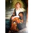 Emile BERNARD, jeune orientale, Huile sur toile